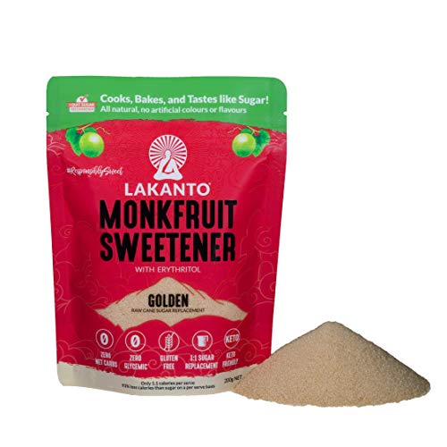 Lakanto Monkfruit Sweetener Golden, 200 g, Golden