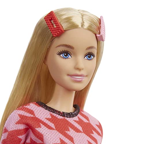 Muñeca Barbie Fashionistas con vestido y accesorios miniatura 3