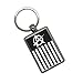 Apedes US Anarchy Keychain Metallic Key Chain Keyring (US Anarchy)