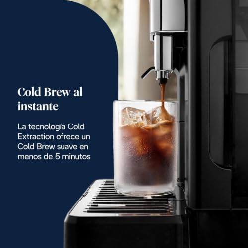 Miniatura 8 de De Longhi Eletta Explore Ecam452.67.G, Cafetera Superautomática Bebidas Calientes Y Frías Con Cold Extraction Technology, Recetas Cold Brew, Lattecrema Hot And Cool Para Leche Y Bebidas Vegetales