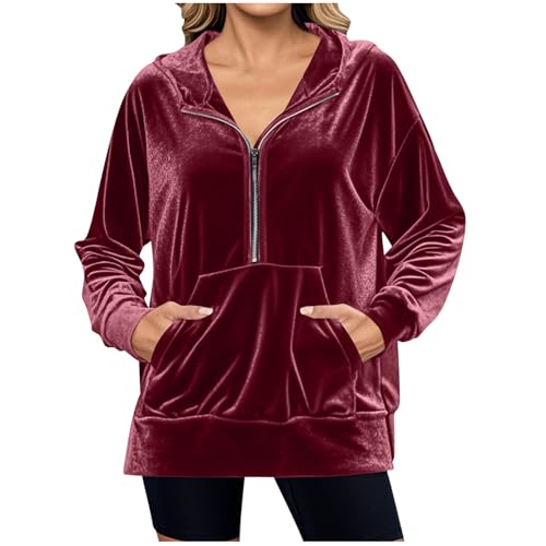 Sweat femme longue zippée à capuche ample qui résout le manque de confort en voyage