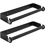 Lazysheep Paper Towel Holder Under Cabinet for Kitchen，Self Adhesive or Screw Mounting Paper Towel