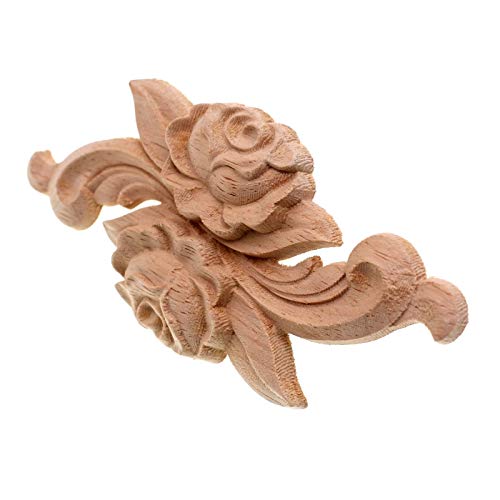 Moulure decorative bois de caoutchouc pour armoire et rénovation maison