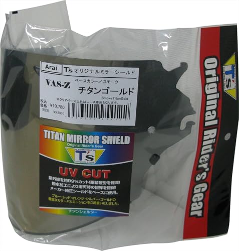 Amazon | T's ミラーシールド Arai VAS-Z ブローシールド スモーク