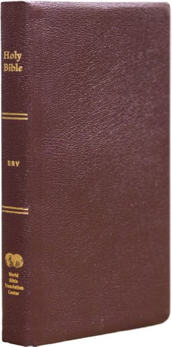 Holy Bible - Easy to Read Version - Bergundy Bonded Leather