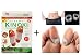 Produktbild 10 Detox Foot Pads Fußpflaster Reinigendetox Fuss Auflage Flecken 10 Pads + ein Paar Effektive Abnehmen Silikon-Zehen Akupressur Ringe mit Magneten von BOOLAVARD