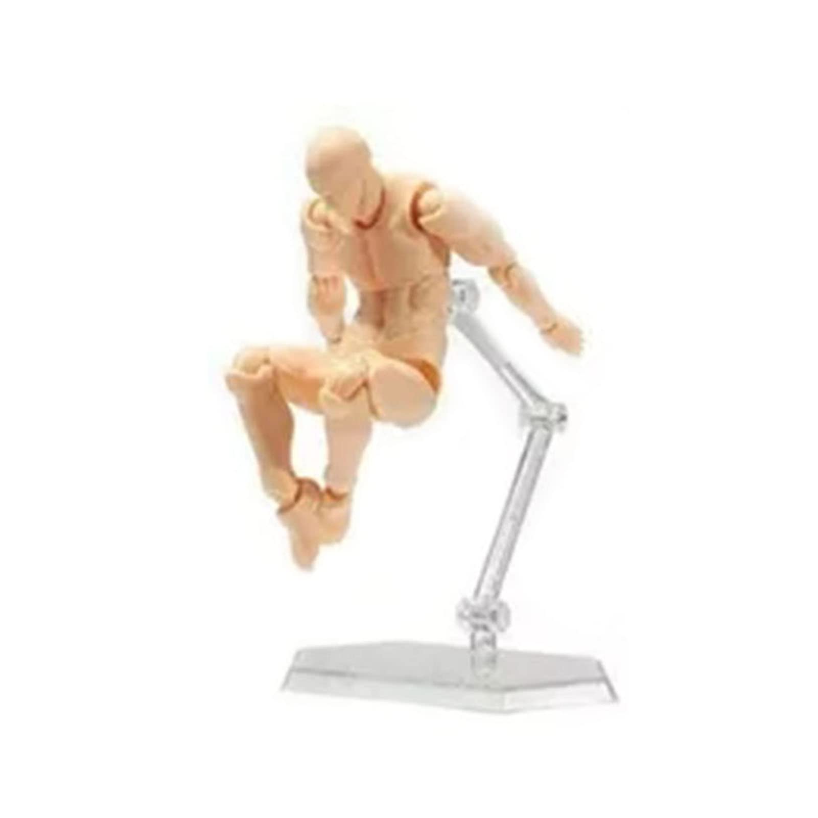 Drawing Mannequin, Art Mannequin Figure, PVC Jointed Drawing Mannequin Flexible Action Figure Drawing Mannequin For Artists Manikin Body for Home Decoration/Drawing The Human Figure