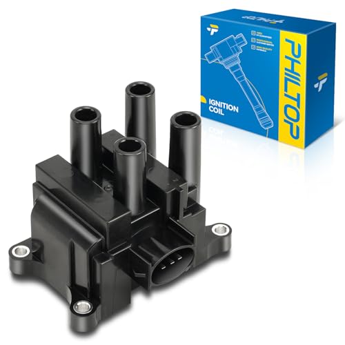 Image of PHILTOP FD497 Ignition coils Fits for Ford 2000-2004 Focus 2.0L, Ford 1999-2000 Contour 2.0L, Ford 2001-2004 Escape 2.0L, Mazda 2001-2004 Tribute 2.0L, Mercury 1999-2000 Mystique 2.0L