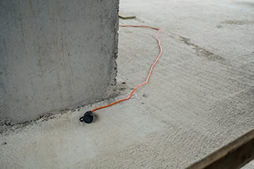 Brennenstuhl BREMAXX® Verlängerungskabel (5m Kabel in orange, für den kurzfristigen Einsatz im Außenbereich IP44, einsetzbar bis -35 °C, öl- und UV-beständig, Made in Germany)