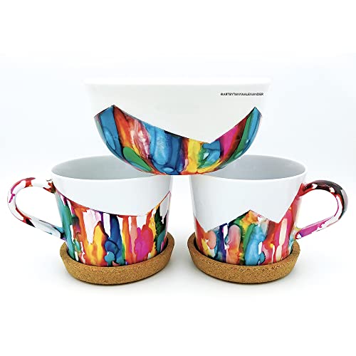 Pinata Rich Gold Alcohol Ink 4-Ounce, Pixiss 20Ml Needle Tip Applicator Bottle And Funnel, Bundle For Yupo And Resin #TOP5