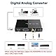 SMSL PO100 Pro MQA DDC XMOS XU316 Tragbarer Audio-Konverter Digital-Analog-Schnittstelle USB Eingang I2S/Optisch/Koaxial SPDIF-Ausgang (Toslink) Konverter für Telefon/TV/PS5/Switch