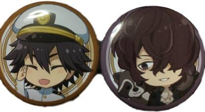 Amazon 文豪ストレイドッグス 江戸川乱歩 ポオ 缶バッジ おもちゃ おもちゃ