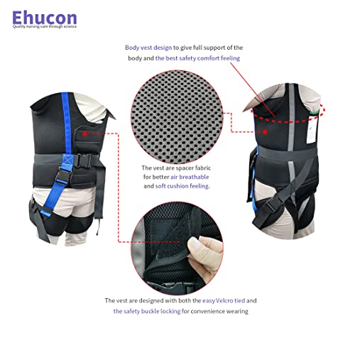 Image of Patient Lift Walking Sling for Standing Support,Pelvic Padded 500lbs Safety Loading Weight,Medical Hoist Standing Aids for Ambulating Training (Small (Pack of 1))
