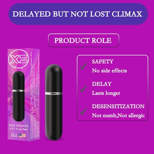 Xsspray XS Y -1001 Spray - Enhancers - Desensitizing Delay Spray For Men Clinically Proven To Help You Last Longer In Bed thumb #2