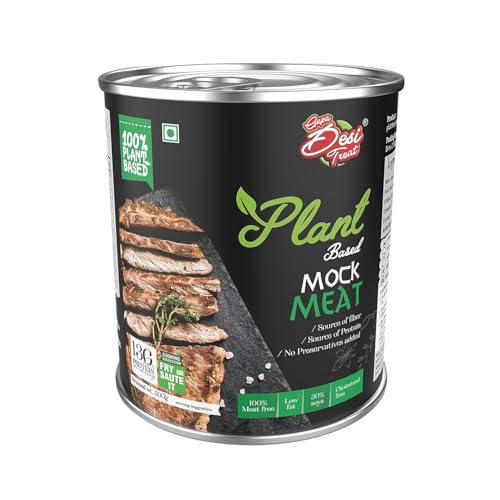 Desi Treat Vegan Mock Meat, 800G | Plant Based Meat | Ready To Cook | No Preservatives