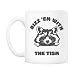 5Aup Rizz 'Em with The Tism Funny Raccoon Mug – Meme Gag Ideal for Men, Women, Boyfriend, Girlfriend, and Best Friends – Autism Awareness, Birthday Gifts – 11oz Ceramic Coffee Mug