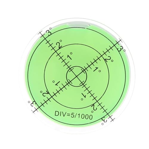 Niveau à bulle 60 mm avec graduation pour mesures circulaires de précision