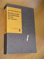Beiträge zu einer materialistischen Theorie der Literatur (Ullstein-Buch ; 3327) (German Edition) 3548133274 Book Cover