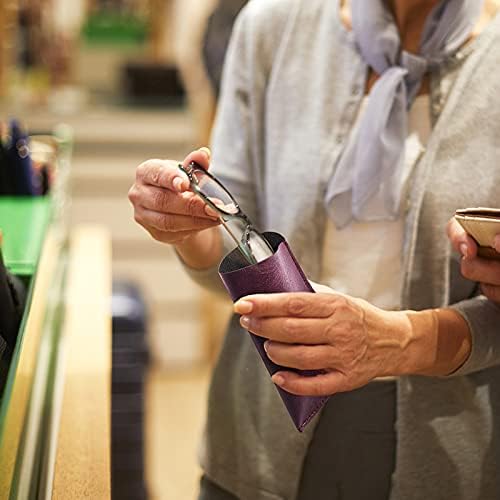 Miniatura 6 de TRIUMPH VISION Paquete de 3 bolsas delgadas para gafas, bolsa suave para gafas, funda portátil de tela para gafas de sol