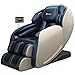 Produktbild Real Relax massagesessel ganzkörpermassage mit wärmefunktion, Zero Gravity 3D-Robotische Hände SL Track Shiatsu-massagestuhl mit Liegefunktion und Rückenheizung, Body Scan, Bluetooth, Fußrolle, Blau