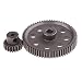 Produktbild Gaetooely 2 StüCke (21 T + 64 T) 11184 & 11181 Differential Metall Haupt Zahnrad 64 T Motor Zahnrad 21 T