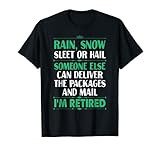 Funny Postal Worker Retirement Gift Mail Carrier