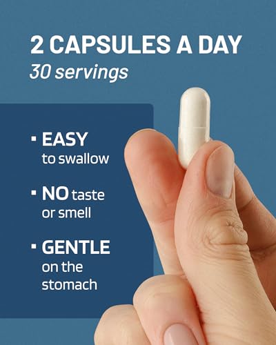 Magnesium Glycinate High Strength 1500mg - High Absorption, Easy to Digest - UK Made Supplement for Sleep & Energy - Mag Bisglycinate with Vitamin B6 Tablets - 300mg Elemental Magnesium - 60 Capsules - Image 5