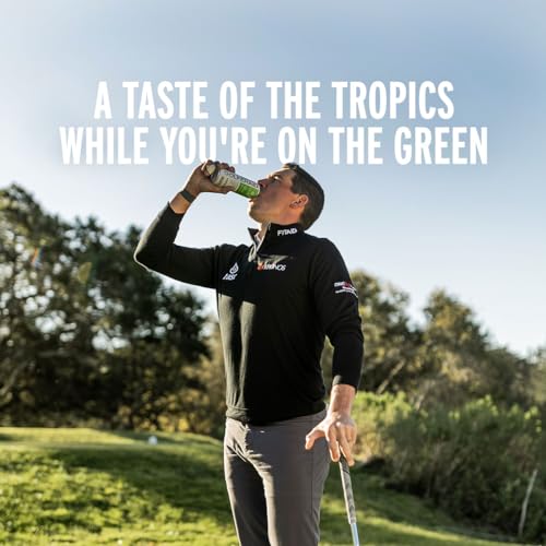 Image of GOLFERAID Performance Blend, Up Your Golf Game, No Caffeine, Glucosamine, Turmeric, MSM, CoQ10, B-Complex, BCAAs and Electrolytes, 40 Calories, 100% Clean, Paleo, Vegan, 12-oz. cans (Pack of 24)