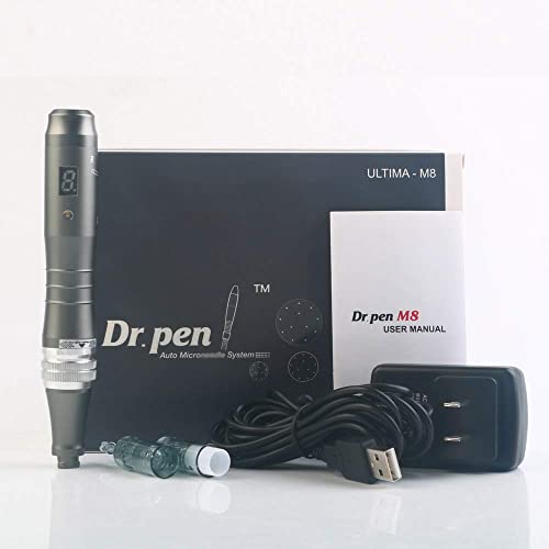 Image of R A Products Dr. Pen Ultima M8 Professional Wireless Auto Pen Kit for Face Body w /6pcs Tips (4Pcs 16pins + 2Pcs 36pins)