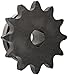Martin Roller Chain Sprocket, Bored-to-Size, Type B Hub, Single Strand, 100 Chain Size, 1.25" Pitch, 9 Teeth, 1.438" Bore Dia., 4.185" OD, 2.8125" Hub Dia., 0.692" Width