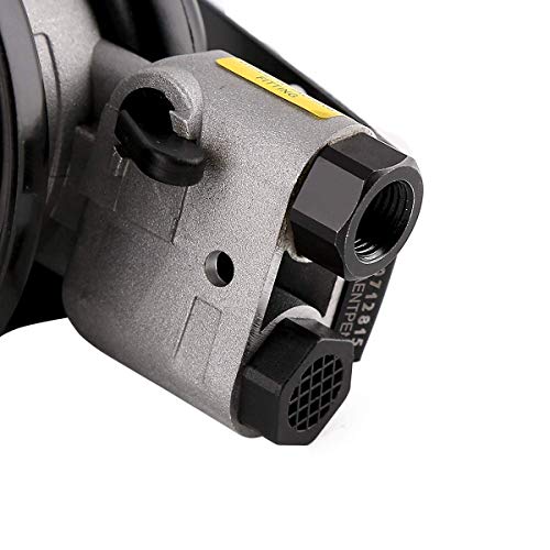 Valianto 6" Professional Air Random Orbital Palm Sander With 1Pc 6" Backup Plate, Heavy Duty Dual Action Pneumatic Sander Silver #TOP5