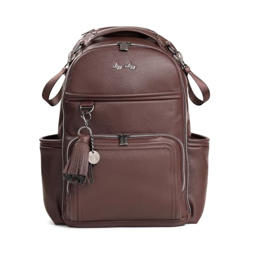 Sac à dos à langer en version Espresso aux finitions soignées et sangles confortables