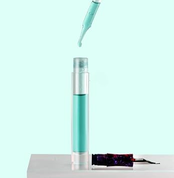 Lanxivi Majohn C1 Fouintain Pen Bent Nib, Fine to Broad Size, Eyedropper and Converter Filling, Transparent Acrylic Mini Pocket Fude Pen