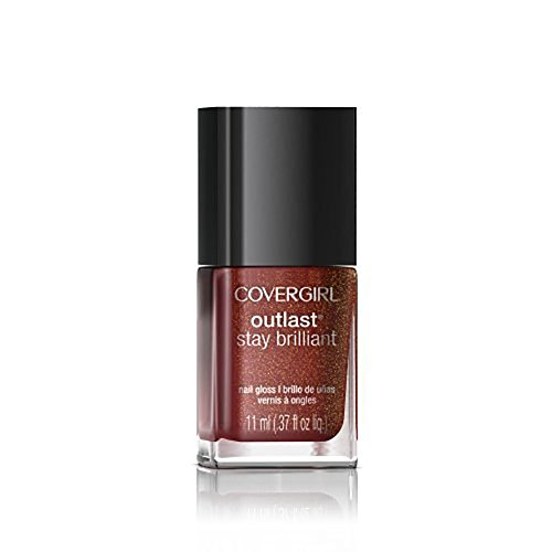 CoverGirl Outlast Stay Brilliant Nail Gloss - Inferno 70 (Pack of 2)
