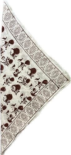 Christmas bandana for women, men, pet dog,organic Cotton Bandana Moselle Bandana Scarf, Paisley Design Scarf Vibrant Color, High-Quality Winter Scarf, Unique Design Geometric Scarf, Hand Printed, Hiking Gift, Bandanas for Women, best Christmas gift ever4