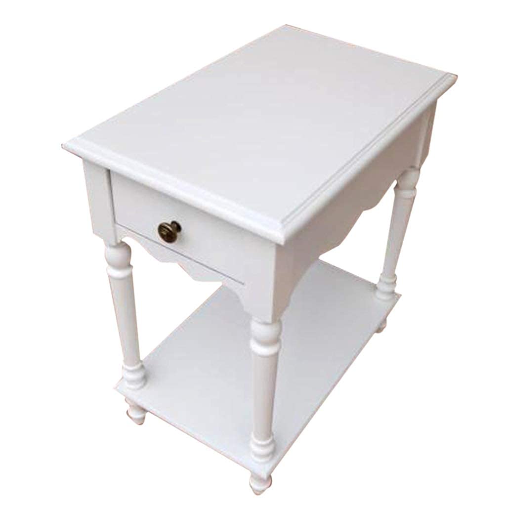 Table café salon canapé en bois meuble de stockage latéral et petit bureau d'étude