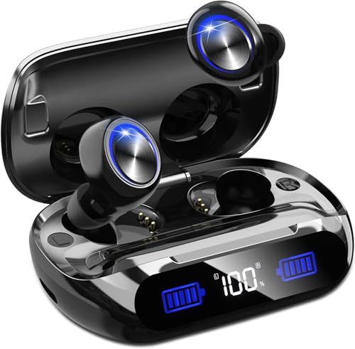 Wireless Earbuds 200hrs Bluetooth Playback, IPX7 Waterproof...