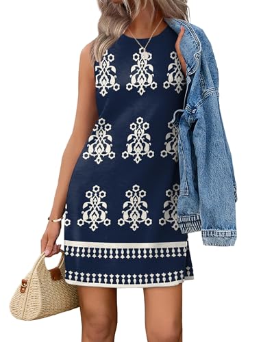 WIHOLL Boho Dresses for Women Casual Italian Dress Summer Spring ...