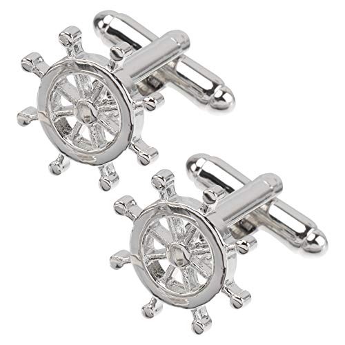 Set de 2 Mancuernillas con Volante para Hombre