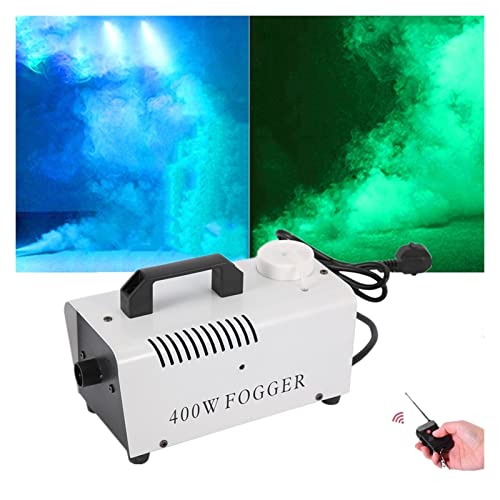 Máquina de humo para Halloween mini 400W con control inalámbrico para bodas y efectos de escenario miniatura 3