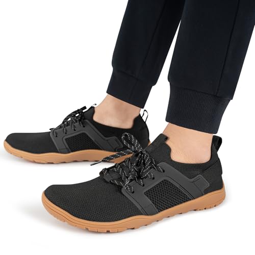 Image of Pulltop Barefoot Trail Running Shoes for Men - Wide Toe Box | Zero Drop Sole | Minimalist Cross-Training Shoes