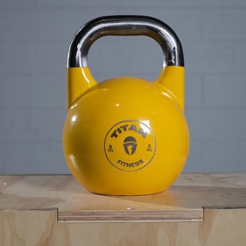 Titan-Fitness-Competition-Kettlebell-Single-Piece-Casting-KG-Markings-Full-Body-Workout