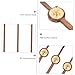 MAGICLULU 10Pcs Wooden Clock Second Hands Replacement Movement for DIY Clock Repair Tools for Wall Clocks Easy Installation for Craft Enthusiasts and Home Decor
