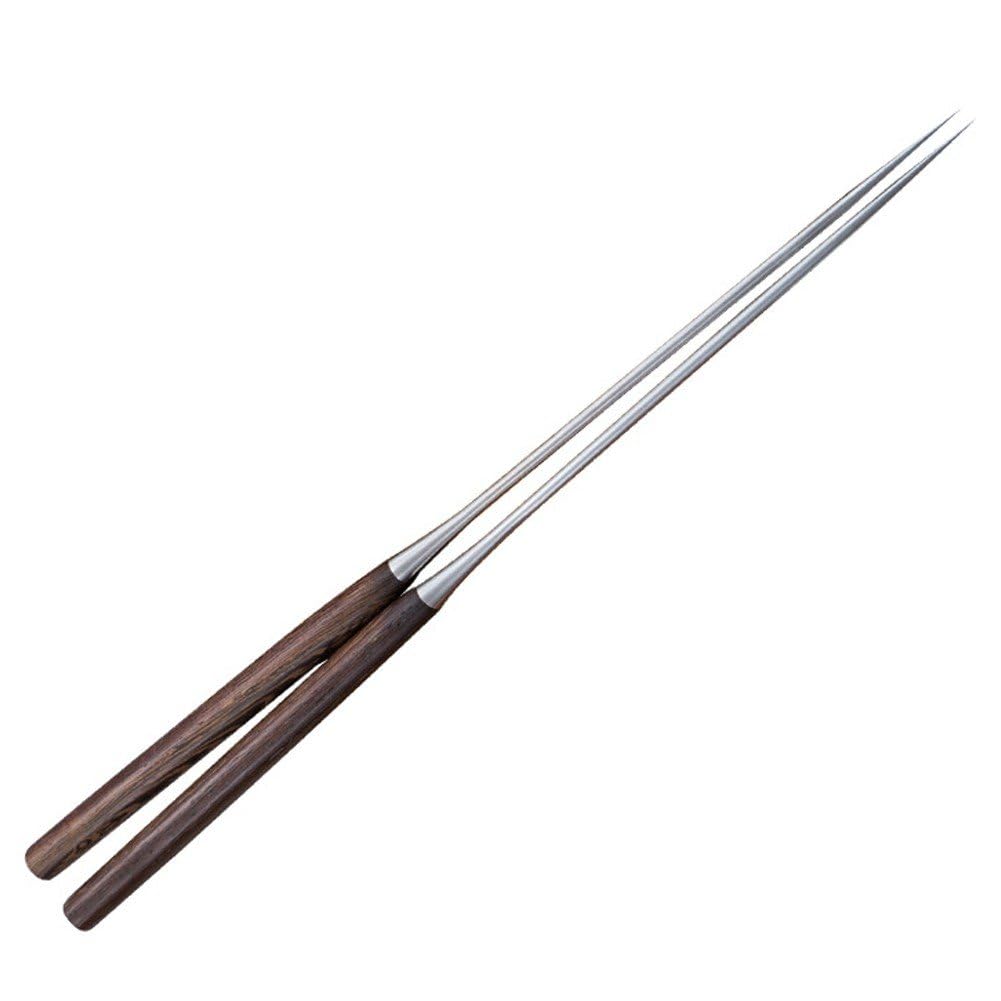 Baguettes en acier inoxydable Moribashi pinces de garniture pour restaurant japonais