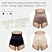 Rago Style 513 | High Waist Tummy Control Panty | Light Shaping with Inner Lining | Full Coverage Brief | Made in USA (Mocha, 8X/46)
