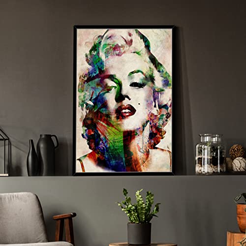 Image of PAINTINGMANTRA Lady Portrait Theme Canvas Painting with Wooden Frame (Size - 23 x 17 Inch each,Total Dimensions: 23 x 17 Inch, Multicolor