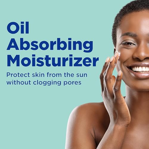 Image of Differin Oil Absorbing Moisturizer with SPF 30, Sunscreen for Face by the makers of Differin Gel, Gentle Skin Care for Acne Prone Sensitive Skin, (Packaging May Vary) 4 Fl Oz (Pack of 12)
