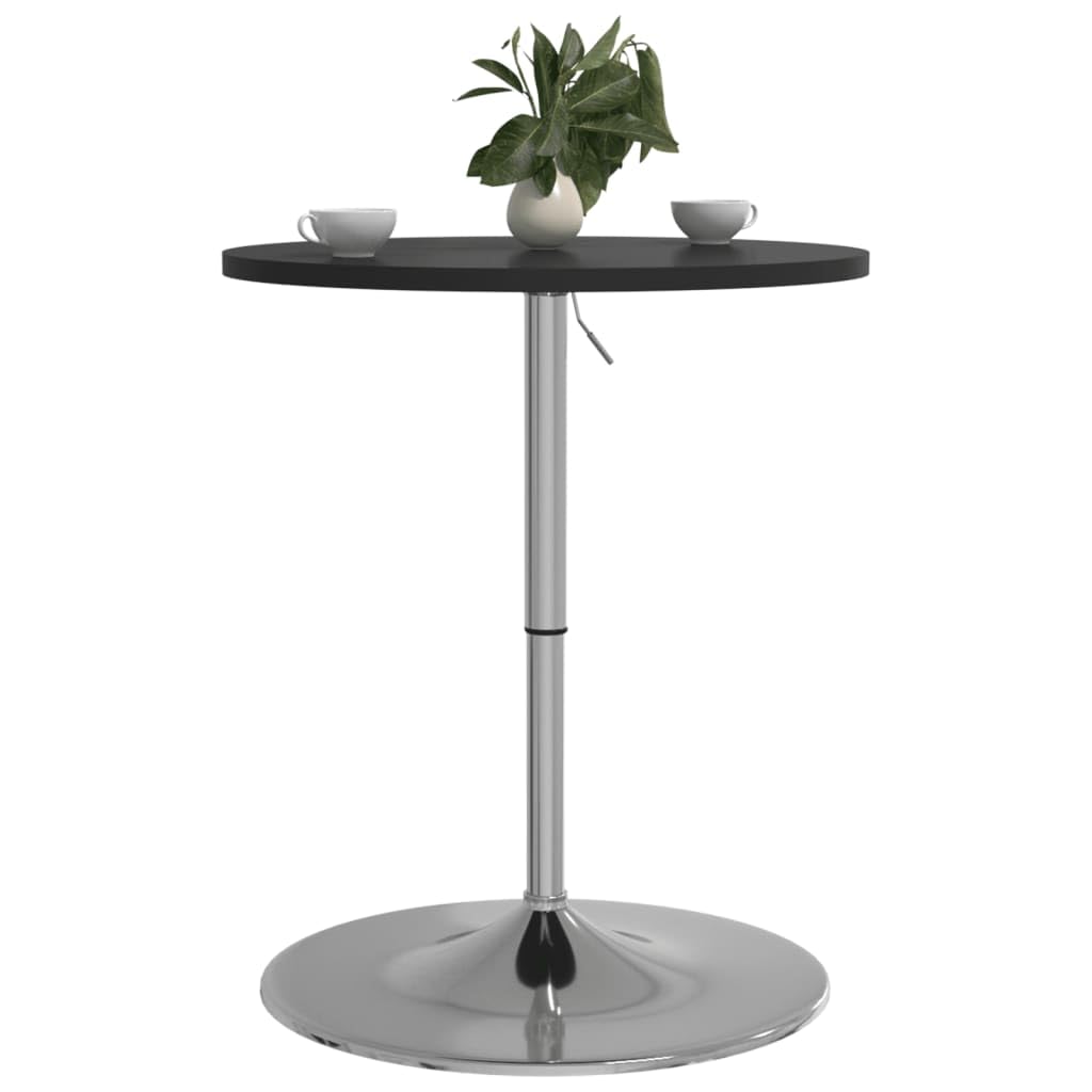 vidaXL Gestell für Bartisch, Tischgestell Höhenverstellbar, Tischbeine Tischuntergestell für Stehtisch Bistrotisch, Verchromter Stahl