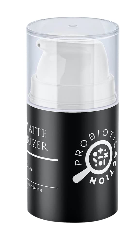 Probiotic Action® Light Matte Moisturizer - Probiotic help prevent Acne, Rosacea, and Eczema. The Probiotic and Peptide Maintains the glow, softness, and tightness of clear skin.