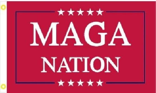 3X5 MAGA NATION TRUMP 2024 F BIDEN SUCKS RED FLAG BANNER 100D